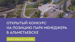 В Альметьевске объявлен конкурс на должность парк-менеджеров